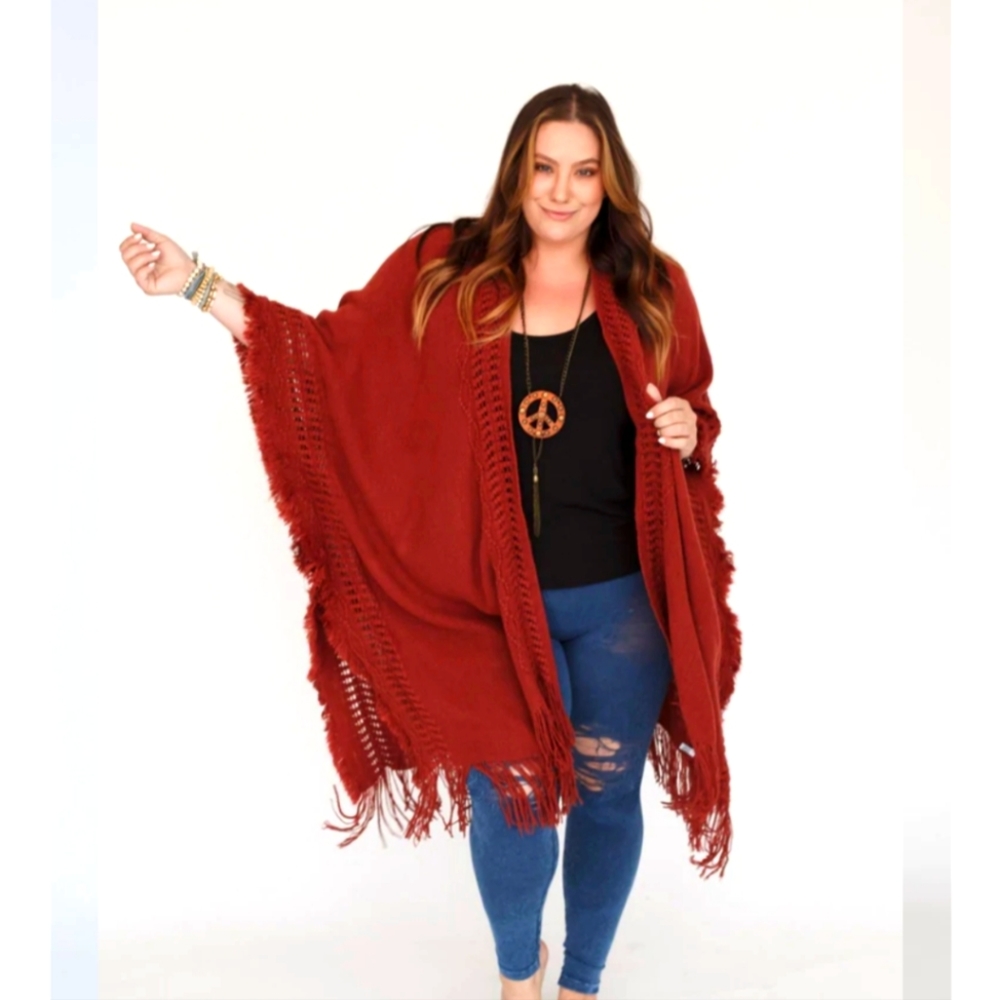 Three Bird Nest Ruana